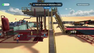 Rig site orientation — information points