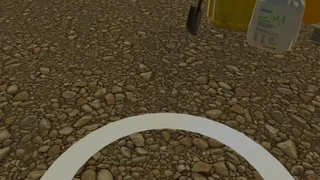 Spill response — absorbent and shovel